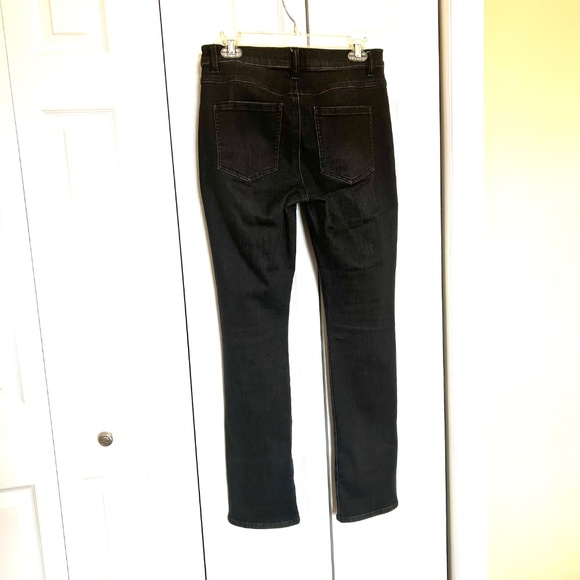 CAbi Button Fly Straight Jeans 4149 Carbon Grey Size 4 - Picture 4 of 15